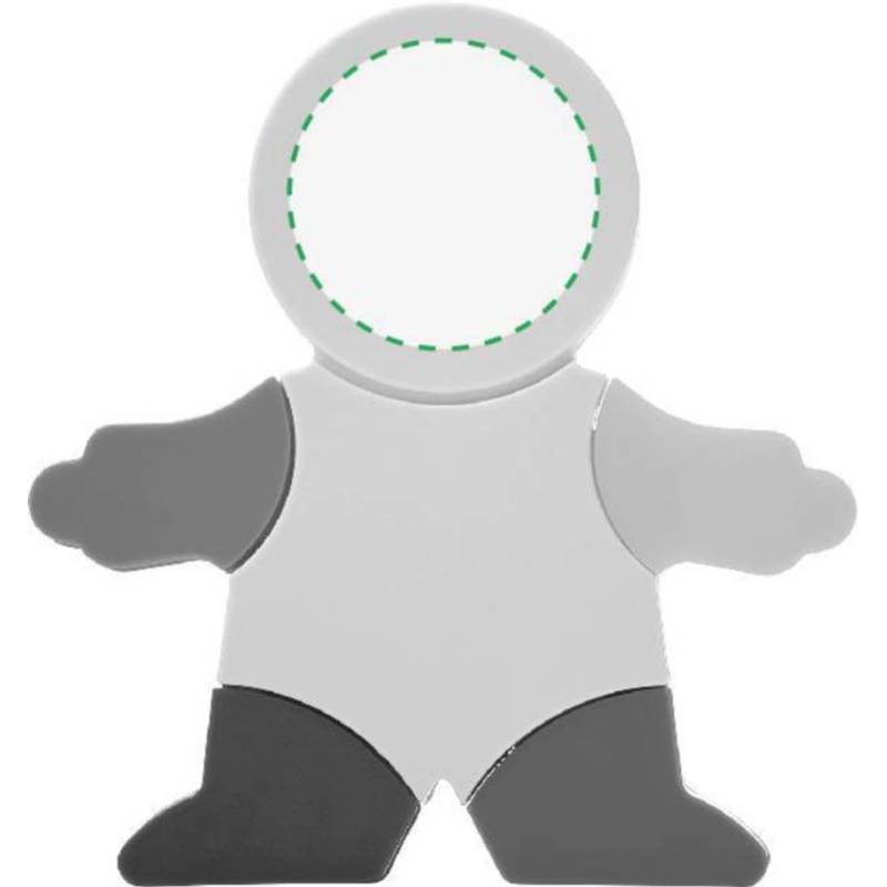 Zvýrazňovač a kartáček na klávesnici ve tvaru panáčka Zvýrazňovač a kartáček na klávesnici ve tvaru panáčka