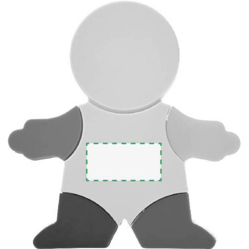 Zvýrazňovač a kartáček na klávesnici ve tvaru panáčka Zvýrazňovač a kartáček na klávesnici ve tvaru panáčka