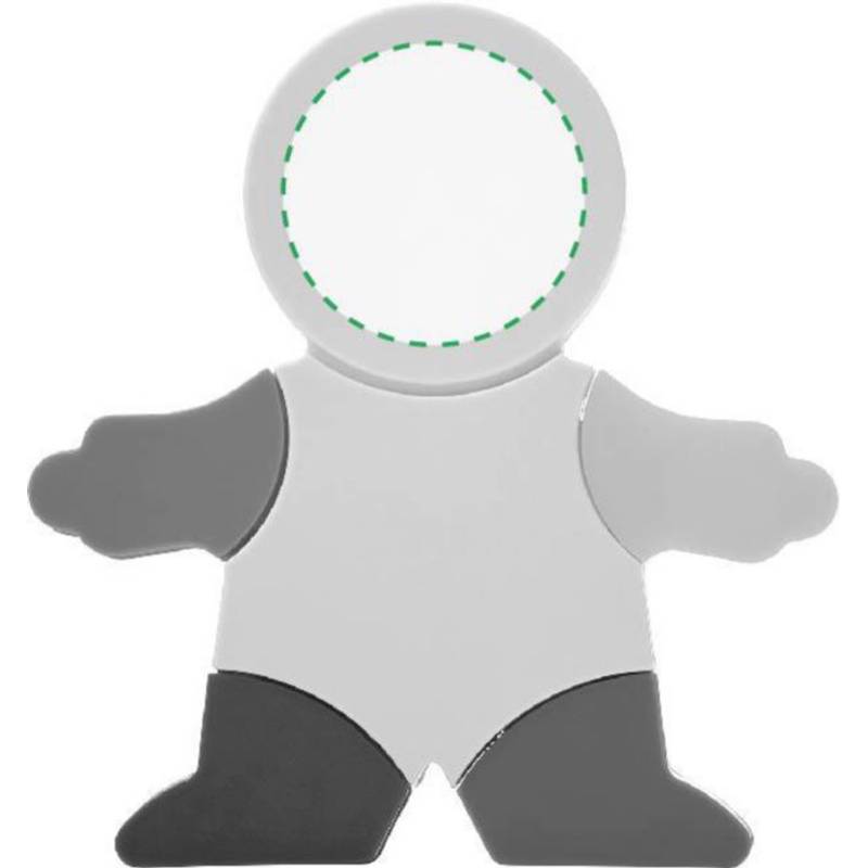 Zvýrazňovač a kartáček na klávesnici ve tvaru panáčka Zvýrazňovač a kartáček na klávesnici ve tvaru panáčka