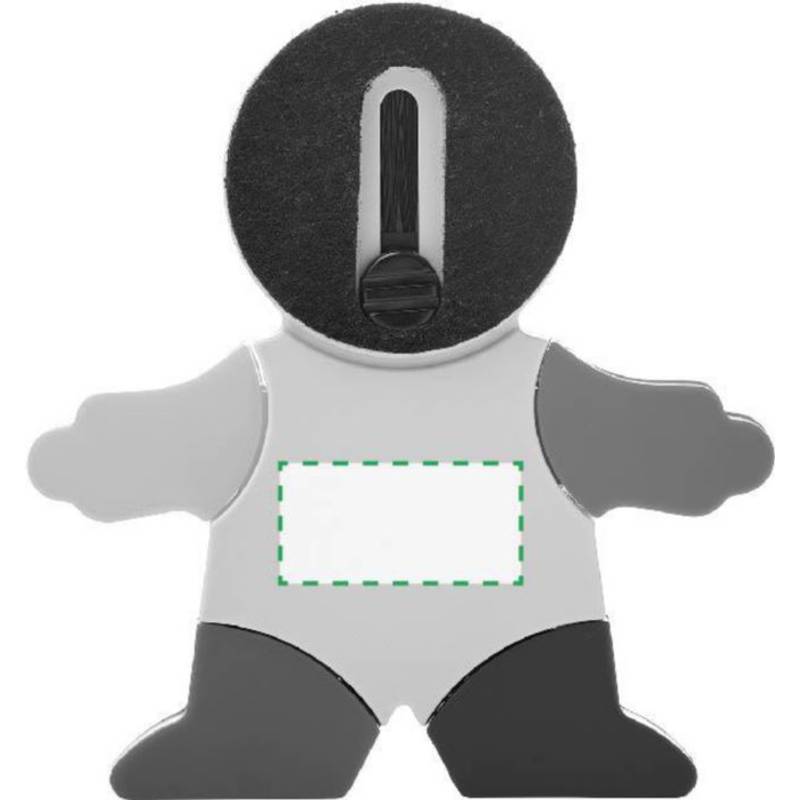 Zvýrazňovač a kartáček na klávesnici ve tvaru panáčka Zvýrazňovač a kartáček na klávesnici ve tvaru panáčka