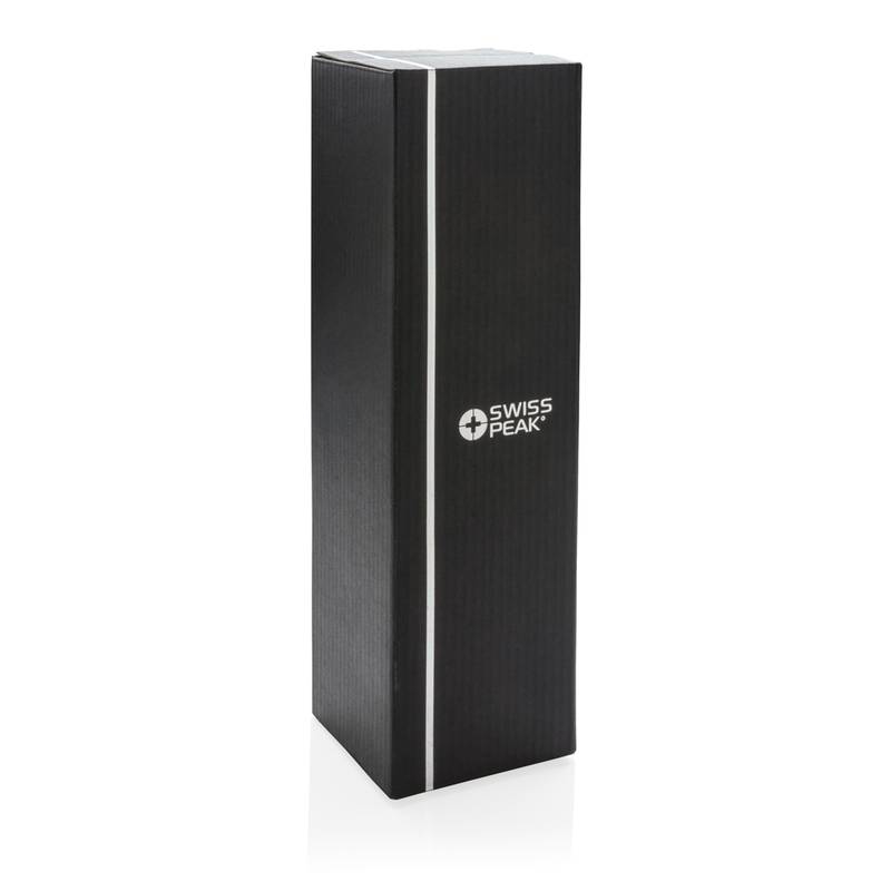 Swiss Peak vakuová termoska s 2 šálky, šedá Swiss Peak vakuová termoska s 2 šálky, šedá