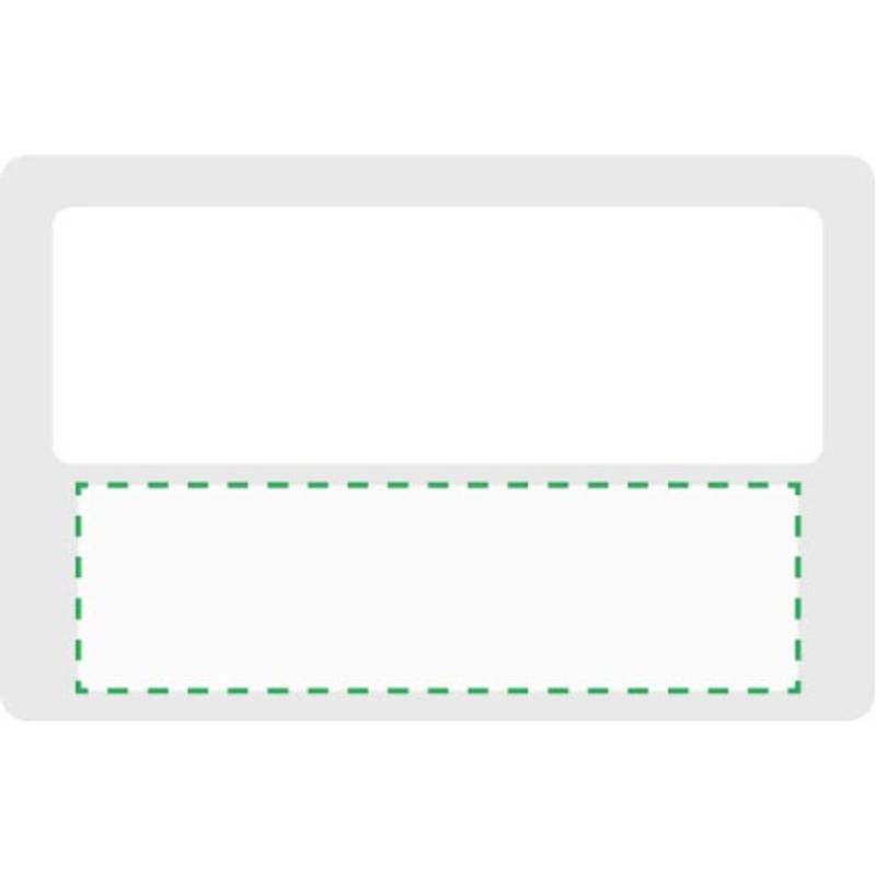 Lupa vo veľkosti kreditnej karty, biela Lupa vo veľkosti kreditnej karty, biela