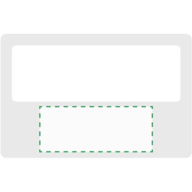 Lupa vo veľkosti kreditnej karty, biela Lupa vo veľkosti kreditnej karty, biela