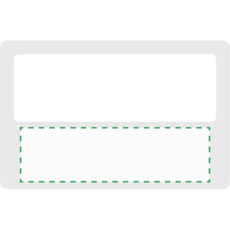 Lupa vo veľkosti kreditnej karty, biela Lupa vo veľkosti kreditnej karty, biela