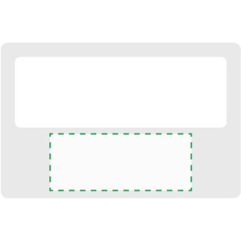 Lupa vo veľkosti kreditnej karty, biela Lupa vo veľkosti kreditnej karty, biela