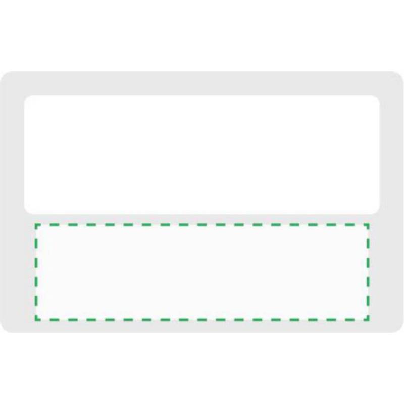 Lupa vo veľkosti kreditnej karty, biela Lupa vo veľkosti kreditnej karty, biela