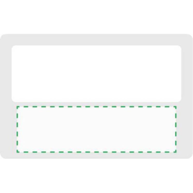 Lupa vo veľkosti kreditnej karty, biela Lupa vo veľkosti kreditnej karty, biela