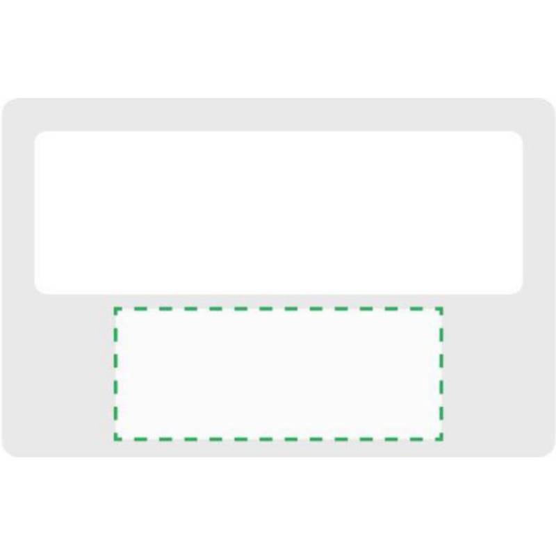 Lupa vo veľkosti kreditnej karty, biela Lupa vo veľkosti kreditnej karty, biela