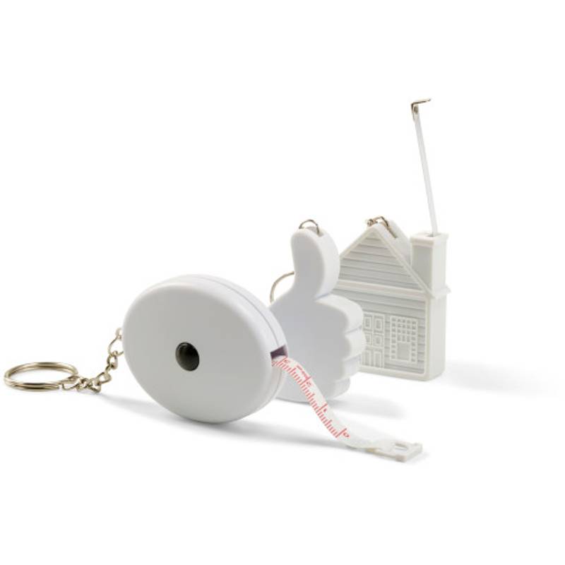 Zvinovací meter domček, biela Zvinovací meter domček, biela