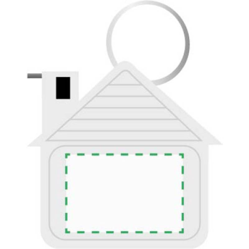 Zvinovací meter domček, biela Zvinovací meter domček, biela