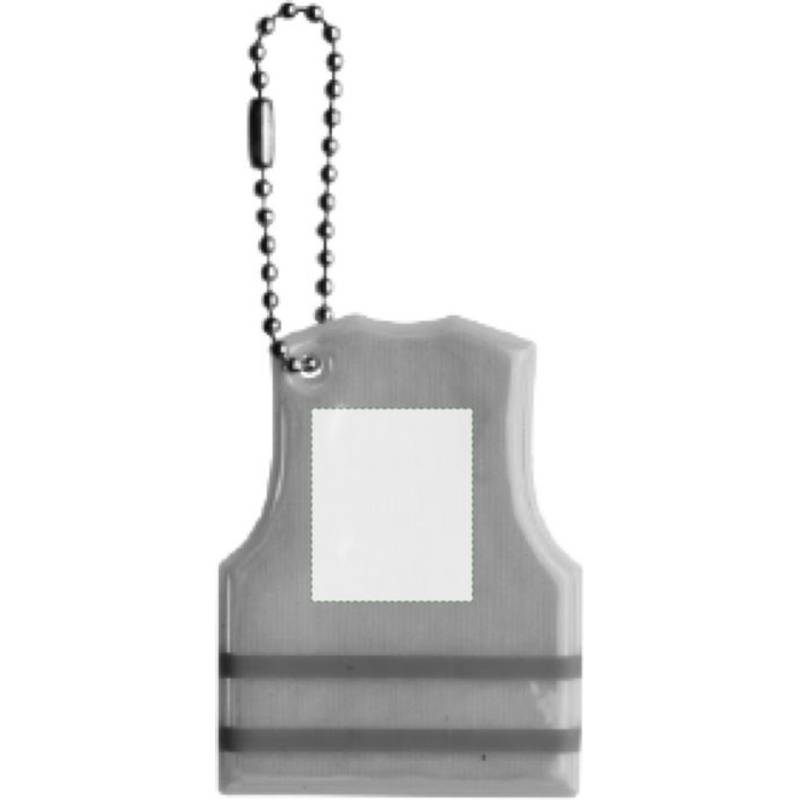 VESTIK Reflexný prívesok v tvare bezbečnej vesty VESTIK Reflexný prívesok v tvare bezbečnej vesty