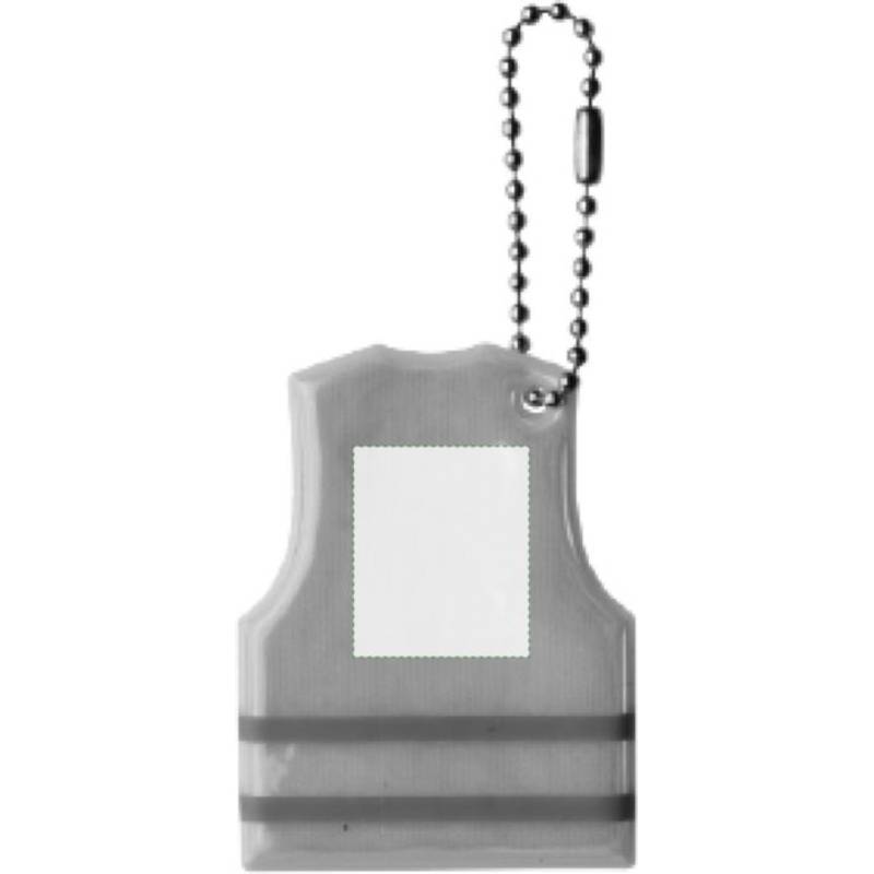 VESTIK Reflexný prívesok v tvare bezbečnej vesty VESTIK Reflexný prívesok v tvare bezbečnej vesty