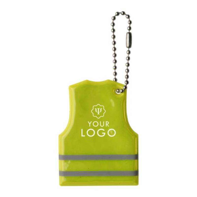 VESTIK Reflexný prívesok v tvare bezbečnej vesty VESTIK Reflexný prívesok v tvare bezbečnej vesty