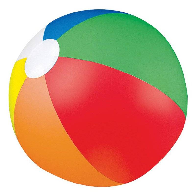 Vícebarevná plážový míč Vícebarevná plážový míč