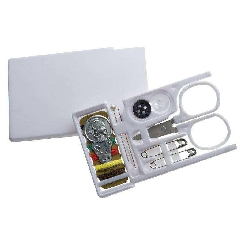 Cestovní sada na šití, bílá Cestovní sada na šití, bílá