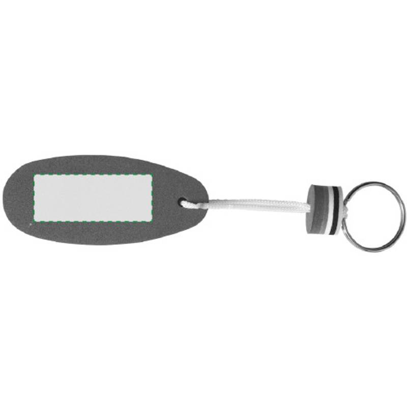 Plávajúca kľúčenka, oválny tvar, guma Plávajúca kľúčenka, oválny tvar, guma