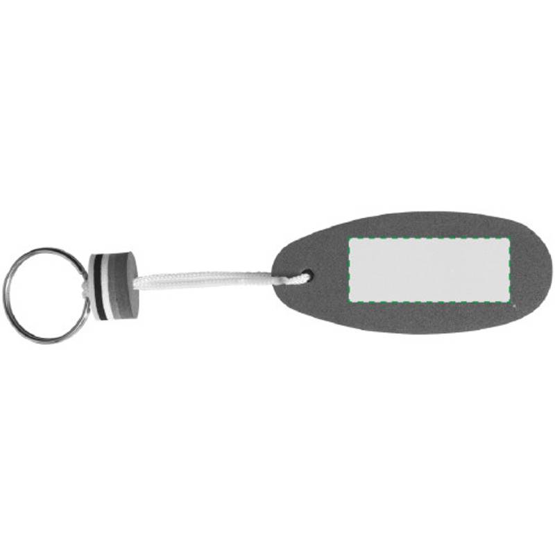 Plávajúca kľúčenka, oválny tvar, guma Plávajúca kľúčenka, oválny tvar, guma