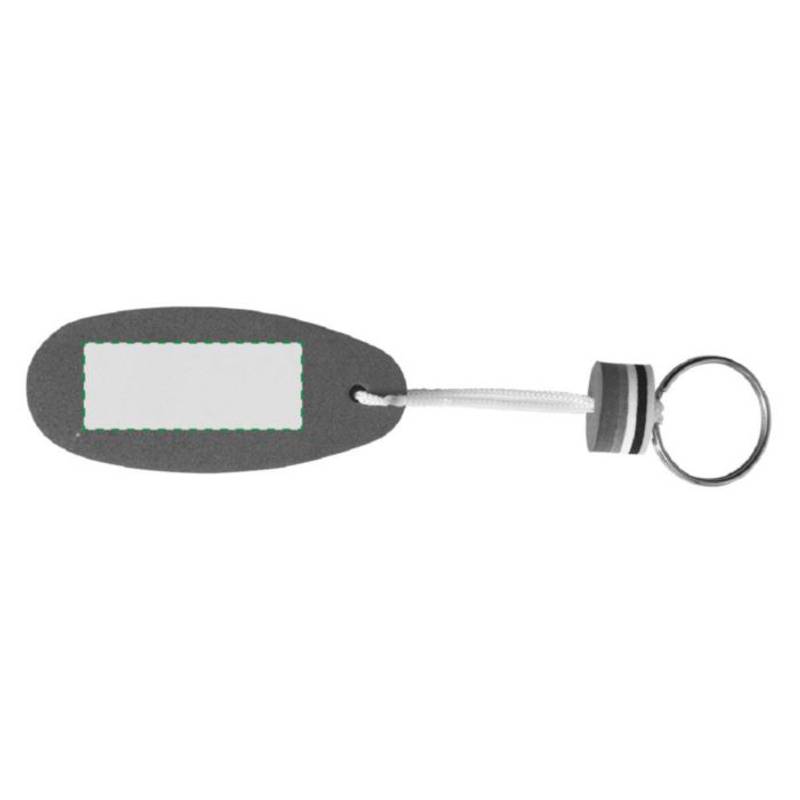 Plávajúca kľúčenka, oválny tvar, guma Plávajúca kľúčenka, oválny tvar, guma