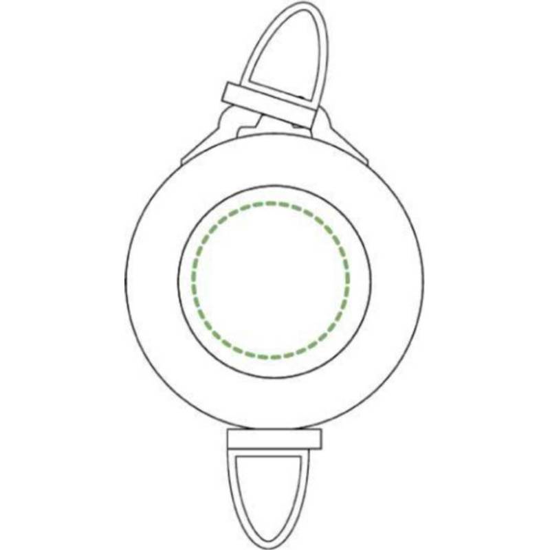 Plastový držiak na skipas, s klipom /DENALI/ Plastový držiak na skipas, s klipom /DENALI/