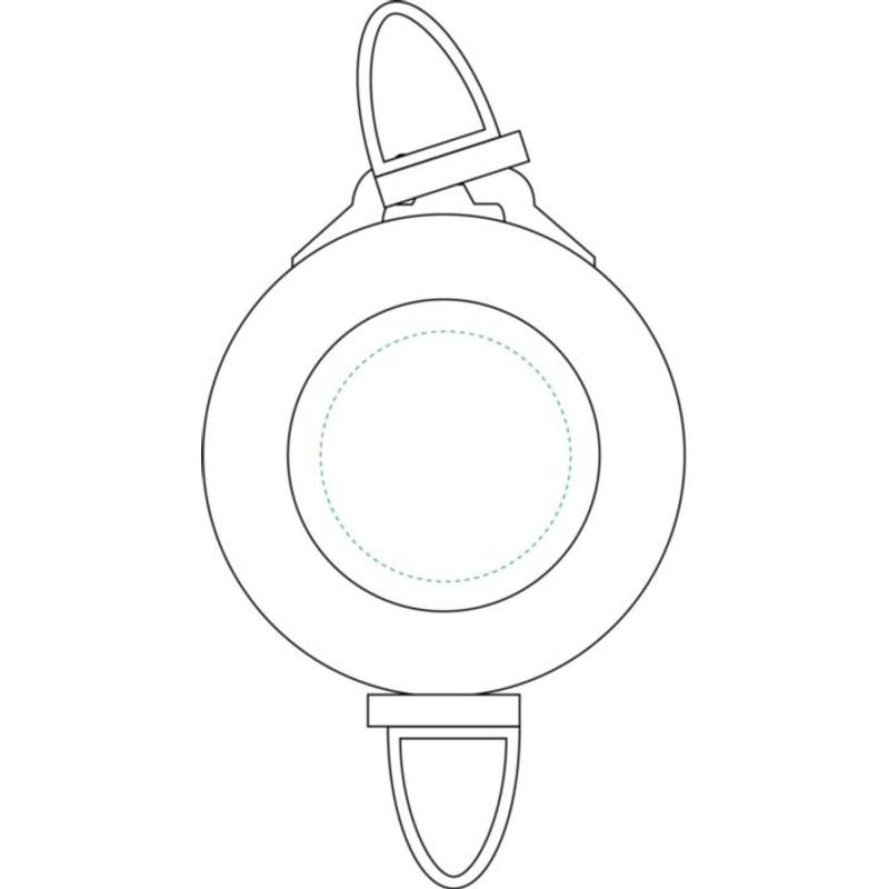 Plastový držiak na skipas, s klipom /DENALI/ Plastový držiak na skipas, s klipom /DENALI/