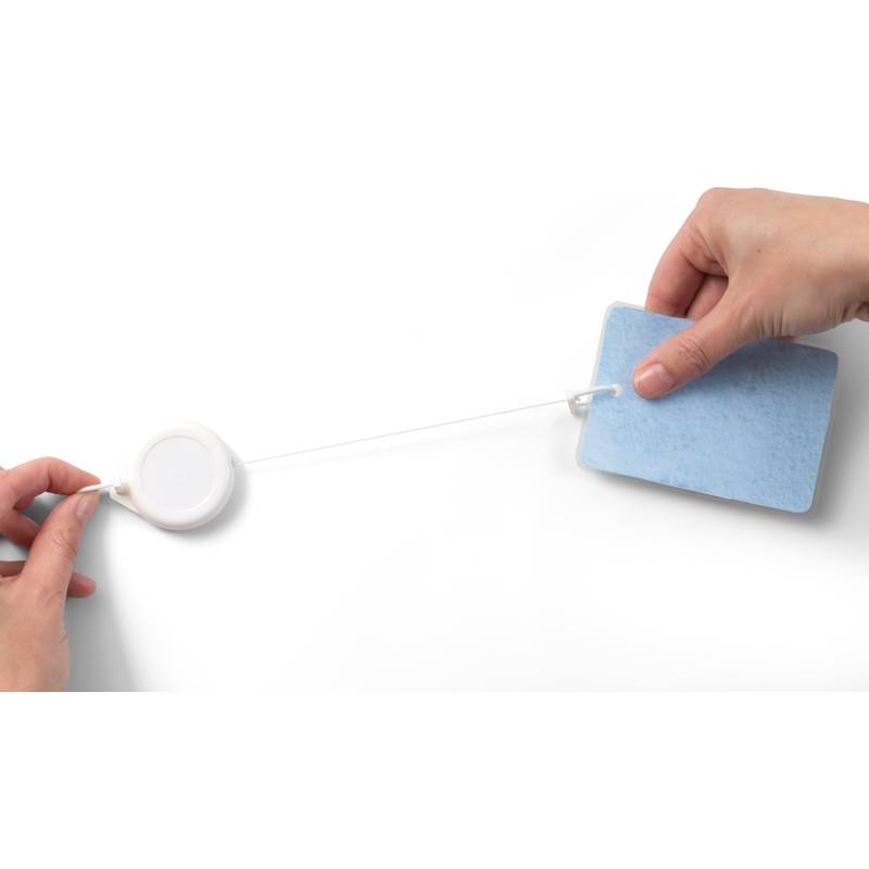 Plastový držiak na skipas, s klipom /DENALI/ Plastový držiak na skipas, s klipom /DENALI/