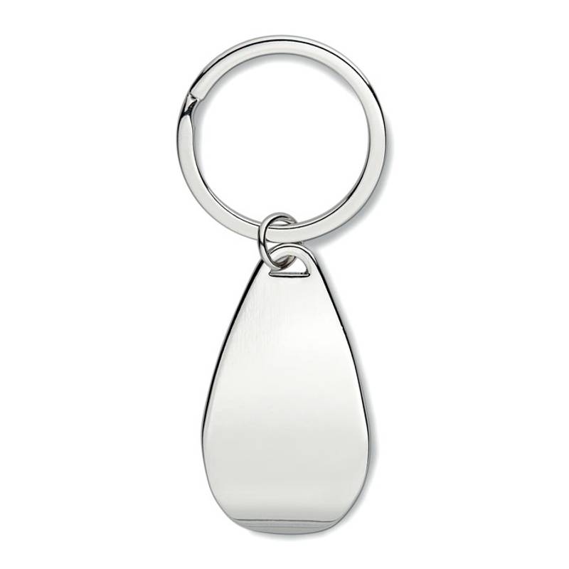 Kovový prívesok na kľúče s otvárakom Kovový prívesok na kľúče s otvárakom