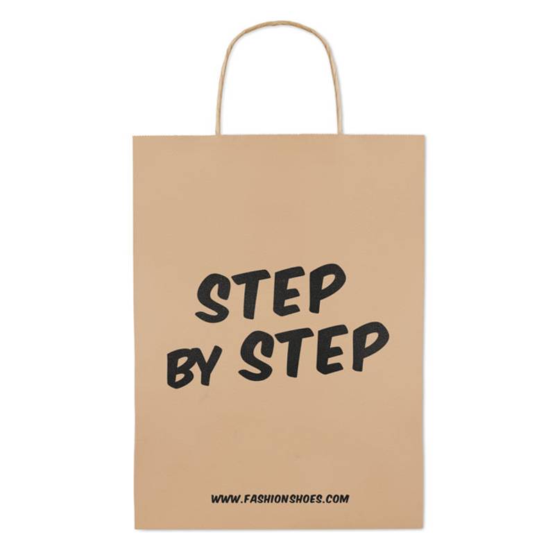 Veľka papierová darčeková taška, 26 x 11 x 36 cm, hnedá Veľka papierová darčeková taška, 26 x 11 x 36 cm, hnedá