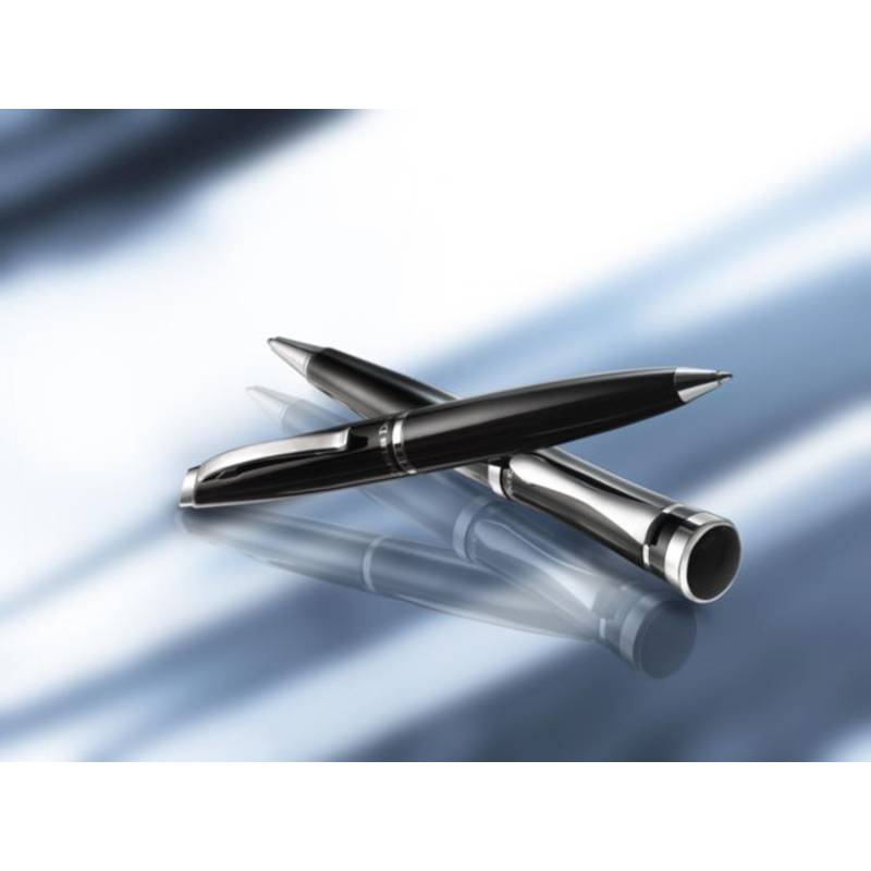 ROCHESTER kovové guľôčkové pero značky CHARLES DICKENS, čierna ROCHESTER kovové guľôčkové pero značky CHARLES DICKENS, čierna