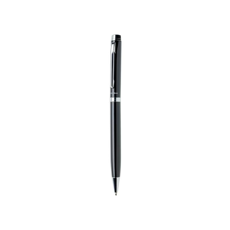 MORYEL NEW elegantné kovové guľôčkové pero, čierna