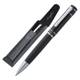 Luxusní kuličkové pero značky Ferraghini v pouzdře z umělé kůže, černá