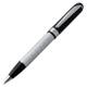 Kuličkové pero značky Ferraghini, stříbrná a černá
