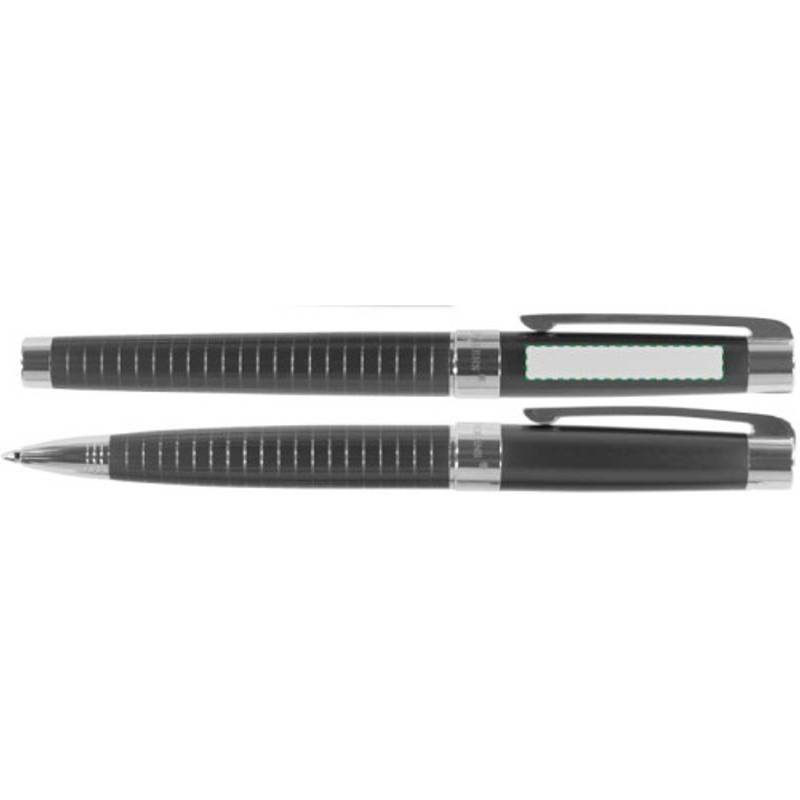 MONATA Charles Dickens Psací souprava, kuličkové pero a roller, černá náplň MONATA Charles Dickens Psací souprava, kuličkové pero a roller, černá náplň