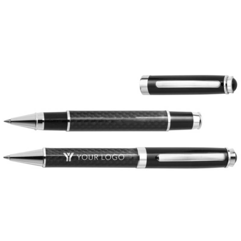 Psací souprava, kovové kuličkové pero a roller v dárkovém balení Psací souprava, kovové kuličkové pero a roller v dárkovém balení