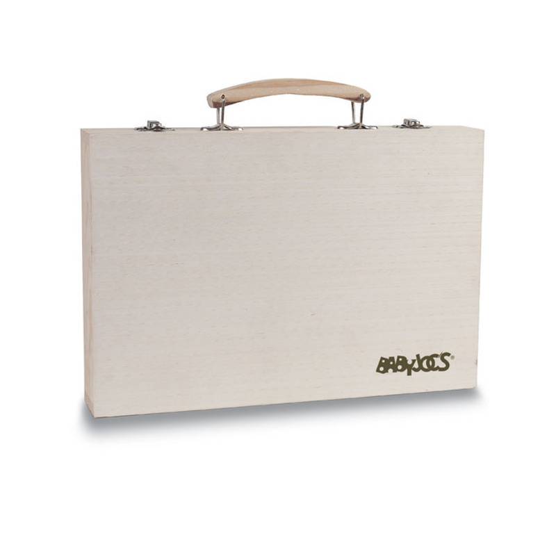 Súprava na maľovanie a kreslenie, drevo Súprava na maľovanie a kreslenie, drevo