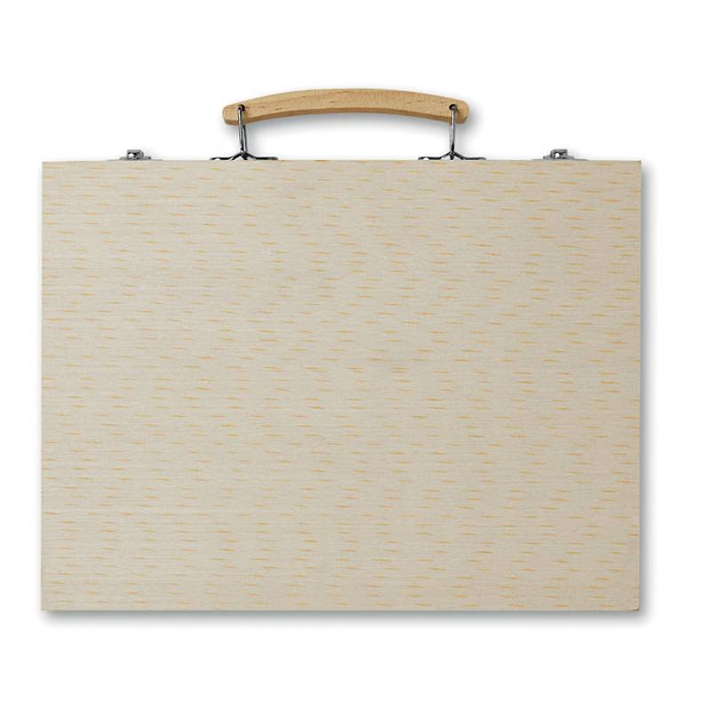 Súprava na maľovanie a kreslenie, drevo Súprava na maľovanie a kreslenie, drevo