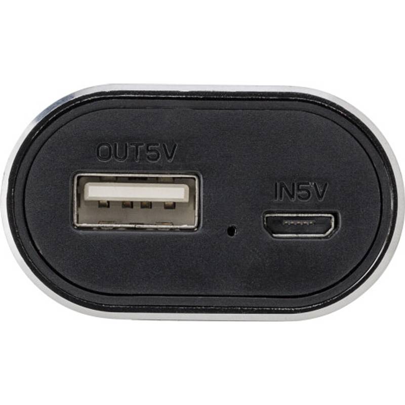 Power banka s kapacitou 4000 mAh, černá Power banka s kapacitou 4000 mAh, černá