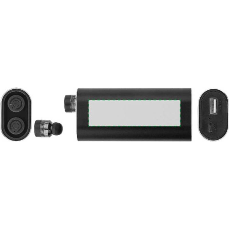 Power banka s kapacitou 4000 mAh, černá Power banka s kapacitou 4000 mAh, černá