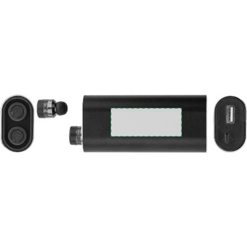 Power banka s kapacitou 4000 mAh, černá Power banka s kapacitou 4000 mAh, černá