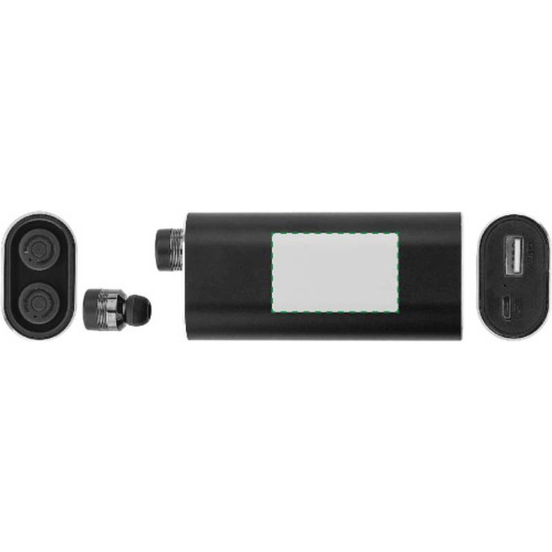 Power banka s kapacitou 4000 mAh, černá Power banka s kapacitou 4000 mAh, černá