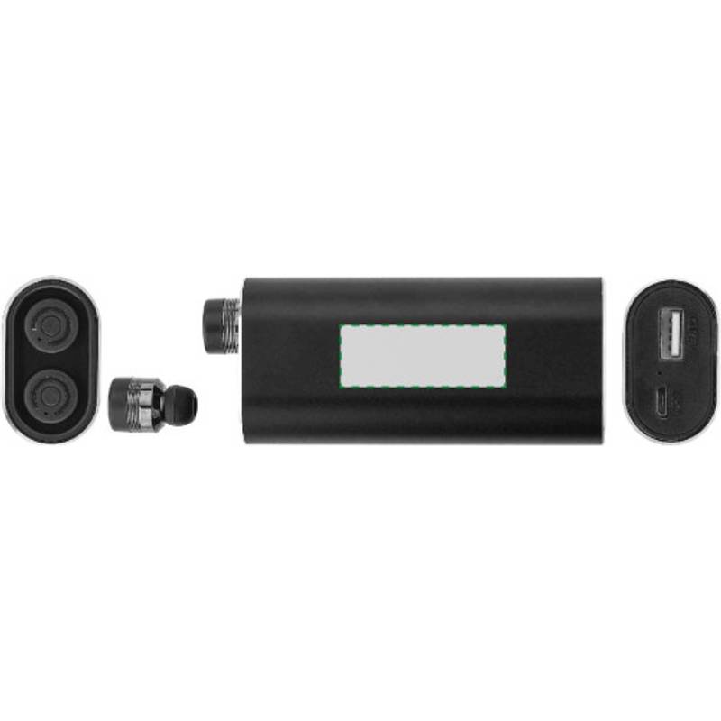 Power banka s kapacitou 4000 mAh, černá Power banka s kapacitou 4000 mAh, černá