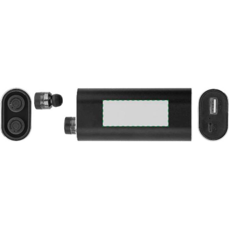 Power banka s kapacitou 4000 mAh, černá Power banka s kapacitou 4000 mAh, černá