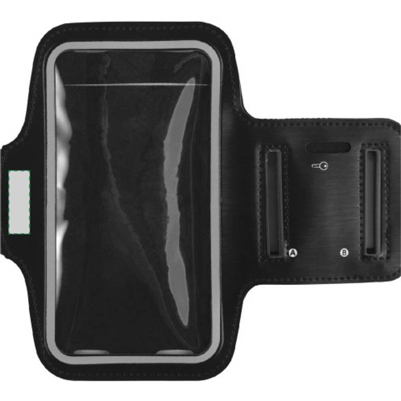 Vrecko na telefón s upevnením na rameno, čierna Vrecko na telefón s upevnením na rameno, čierna