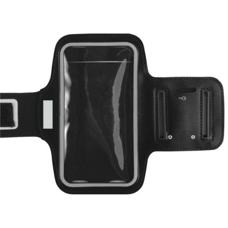 Vrecko na telefón s upevnením na rameno, čierna Vrecko na telefón s upevnením na rameno, čierna