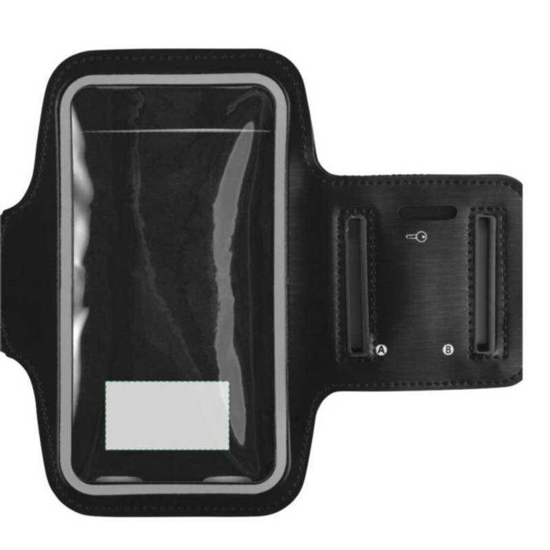 Vrecko na telefón s upevnením na rameno, čierna Vrecko na telefón s upevnením na rameno, čierna