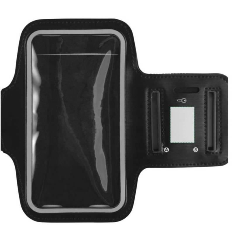 Vrecko na telefón s upevnením na rameno, čierna Vrecko na telefón s upevnením na rameno, čierna