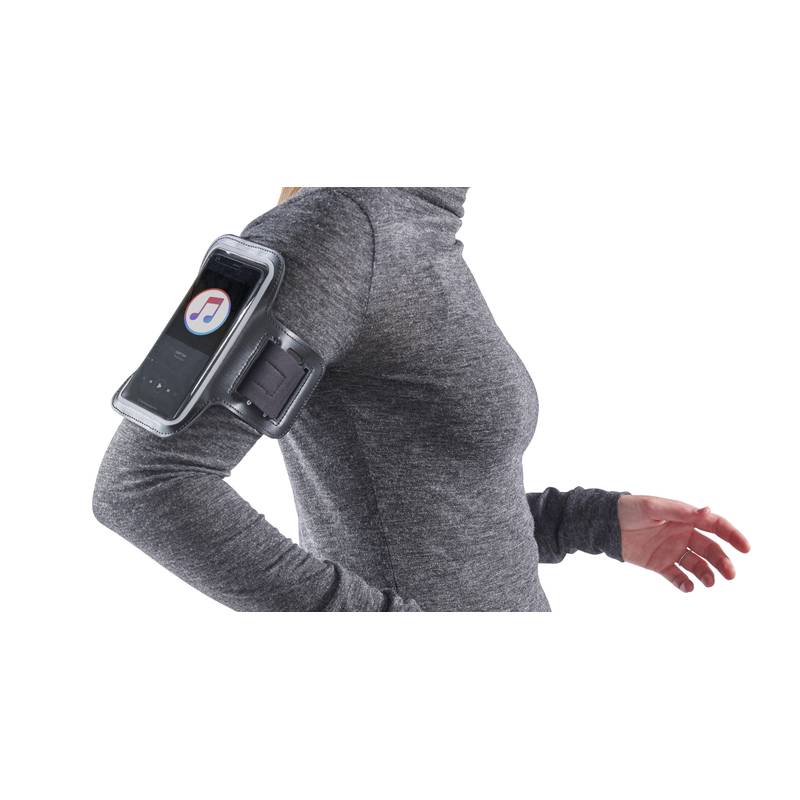 Vrecko na telefón s upevnením na rameno, čierna Vrecko na telefón s upevnením na rameno, čierna