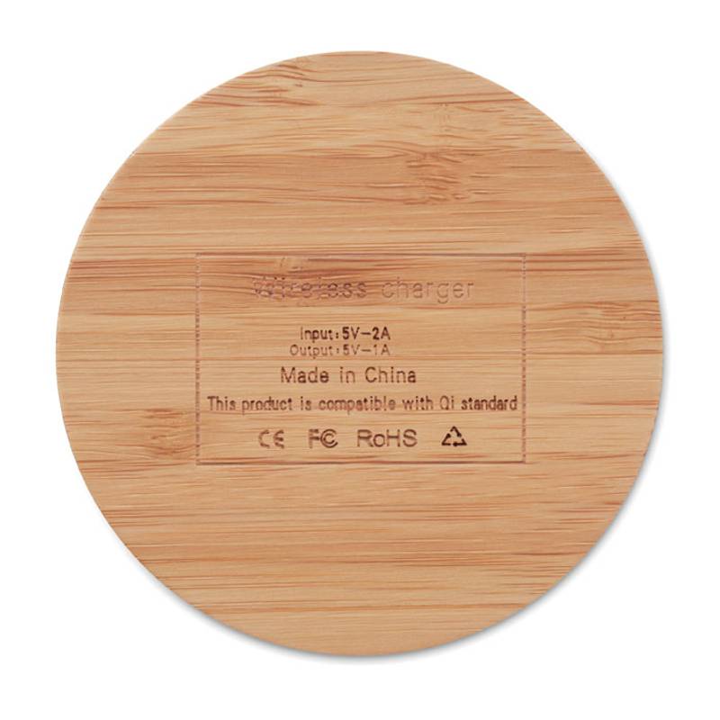 RUNDO Bezdrôtová nabíjačka, hnedá RUNDO Bezdrôtová nabíjačka, hnedá