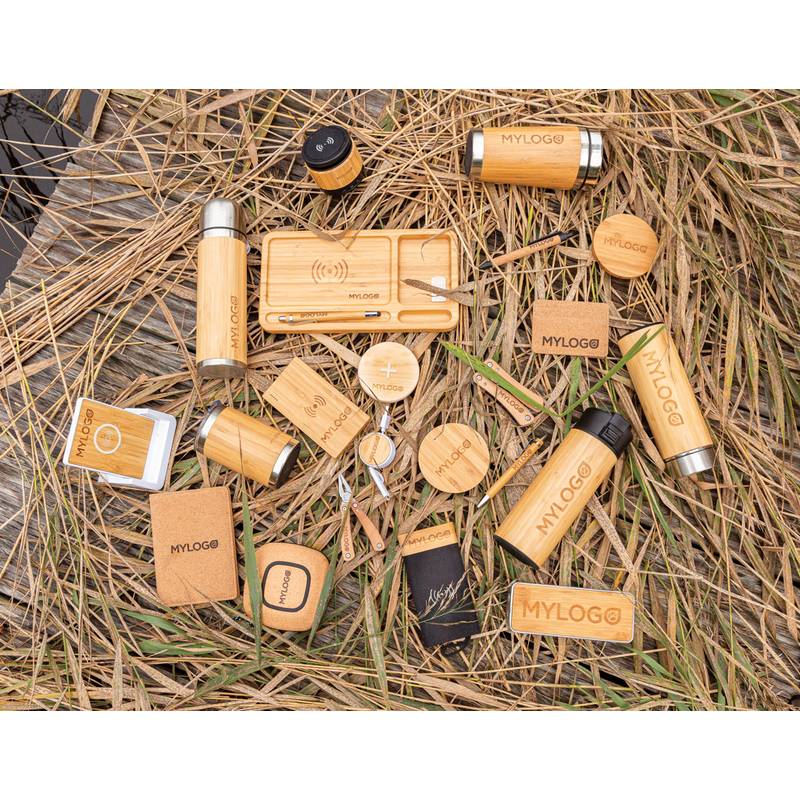 Bezdrôtová nabíjačka 5W bamboo X, hnedá Bezdrôtová nabíjačka 5W bamboo X, hnedá