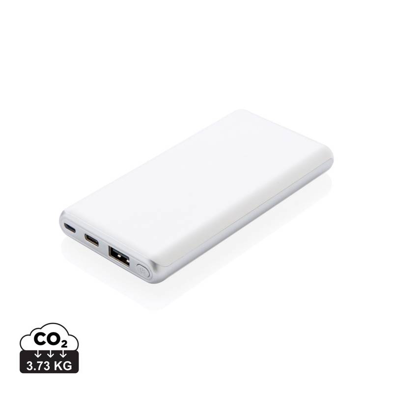 Super rýchla PD powerbanka 10000 mAh, biela Super rýchla PD powerbanka 10000 mAh, biela