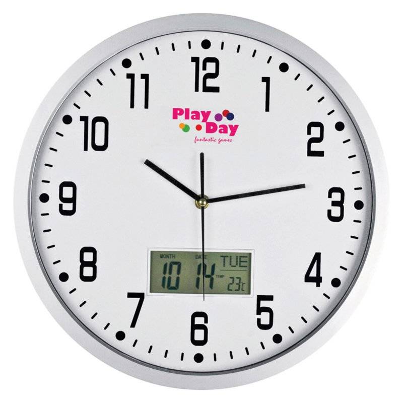 Analogové nástěnné hodiny, bílá Analogové nástěnné hodiny, bílá